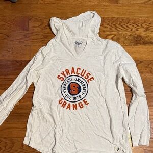 Syracuse University White Hoodie